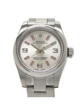 Rolex Lady Date 6516 Datejust Dial Black Tritium Jubilee 24mm Vintage Watch Rolex Date 6516 for sale | eBay main image 4